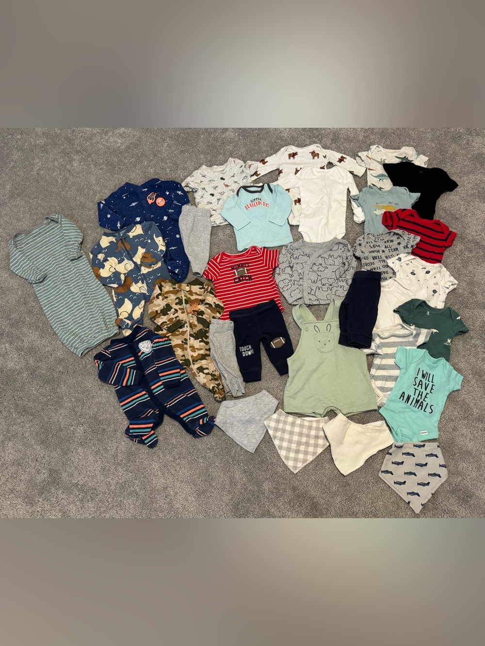 Baby boy clothes bundle size newborn